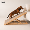 Rampa de madera plegable