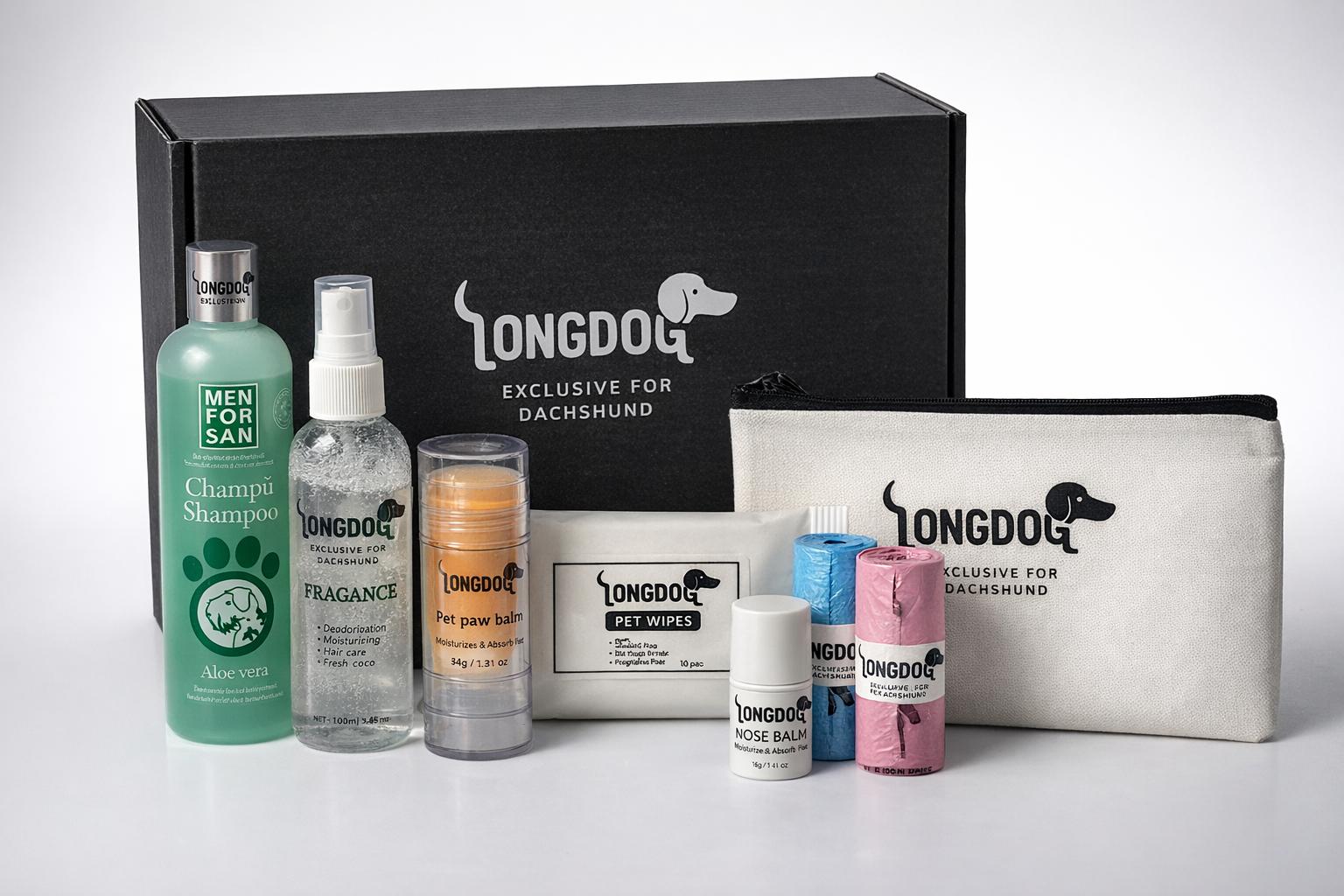 Premium Hygiene Kit for Dachshund – Longdog® Care Pack